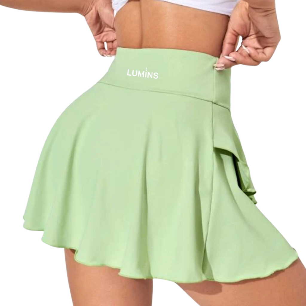 Falda deportiva • Falda con fruncido