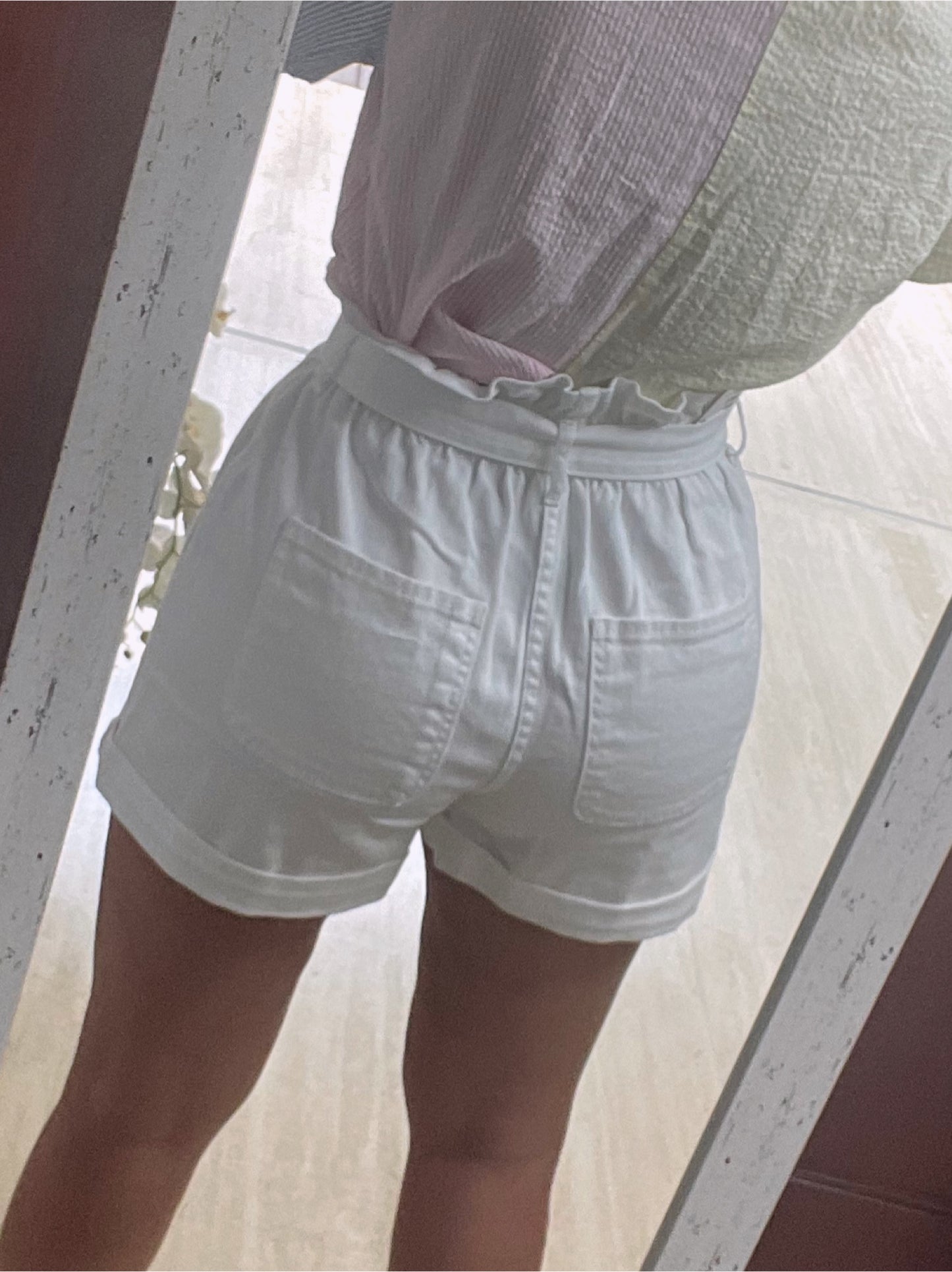 Short | Jean con cinturón