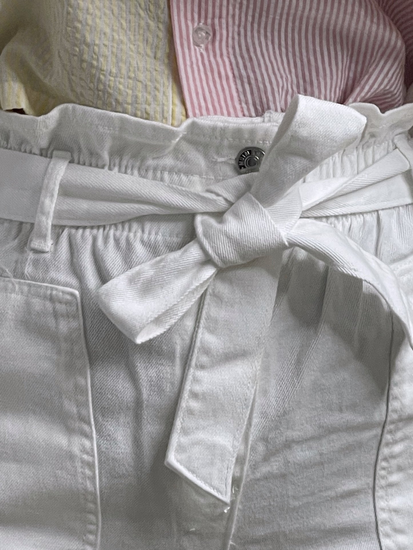 Short | Jean con cinturón