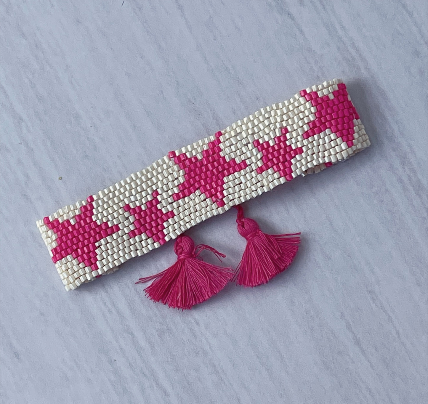 Brazalete | Estrellas rosadas