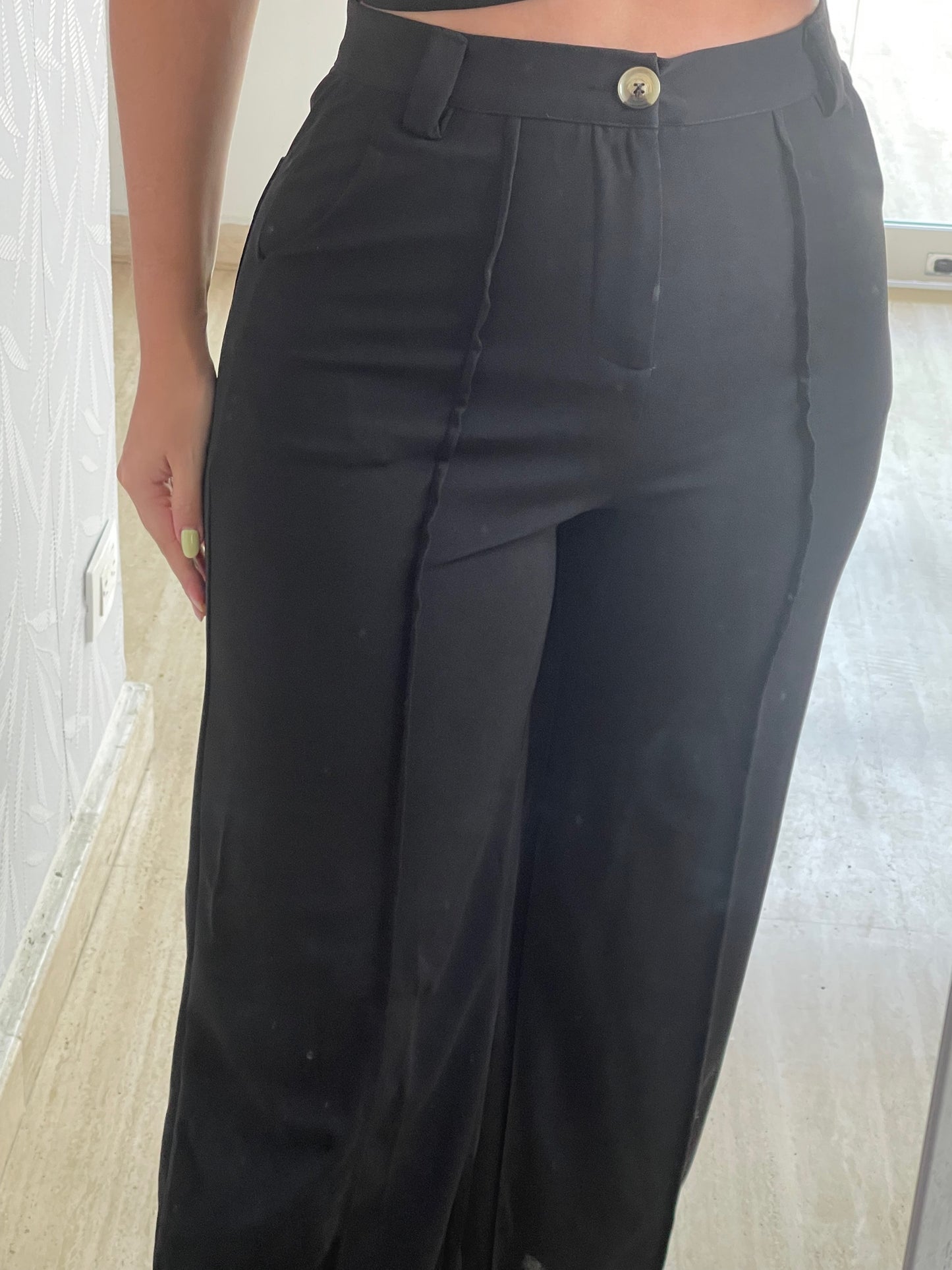 Conjunto | Top + pantalón negro