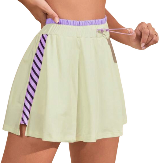 Falda deportiva • Falda con rayas de lado