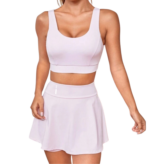 Conjunto deportivo • Top cruzado + falda