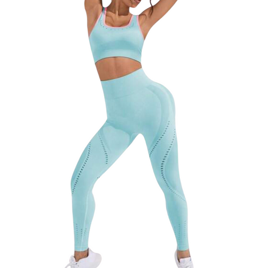 Conjunto • Top abertura espalda + leggins