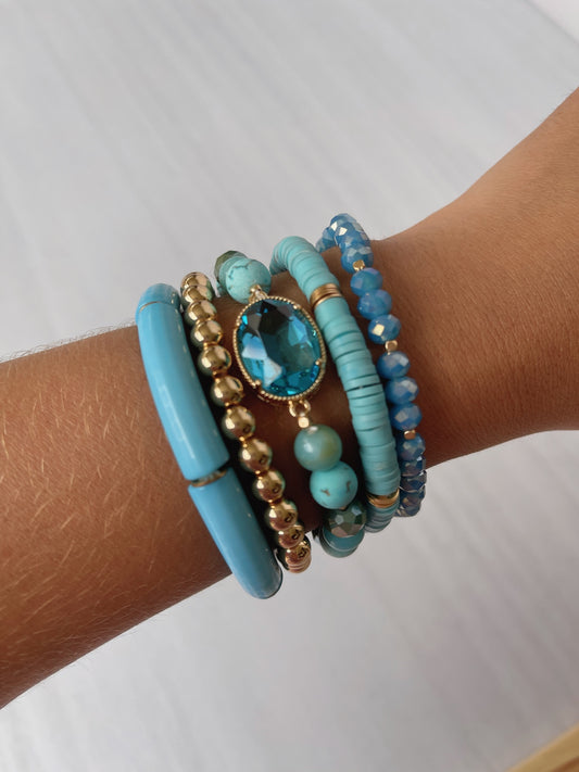 Pulsera | Espinela azul