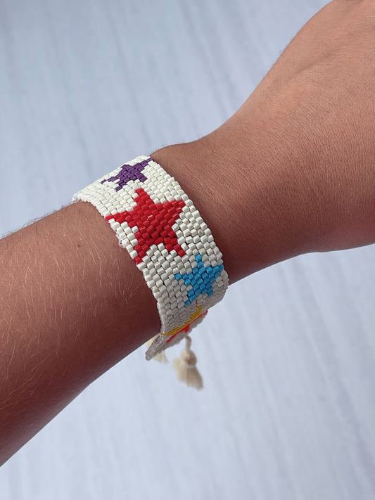 Brazalete | Estrellas multicolor