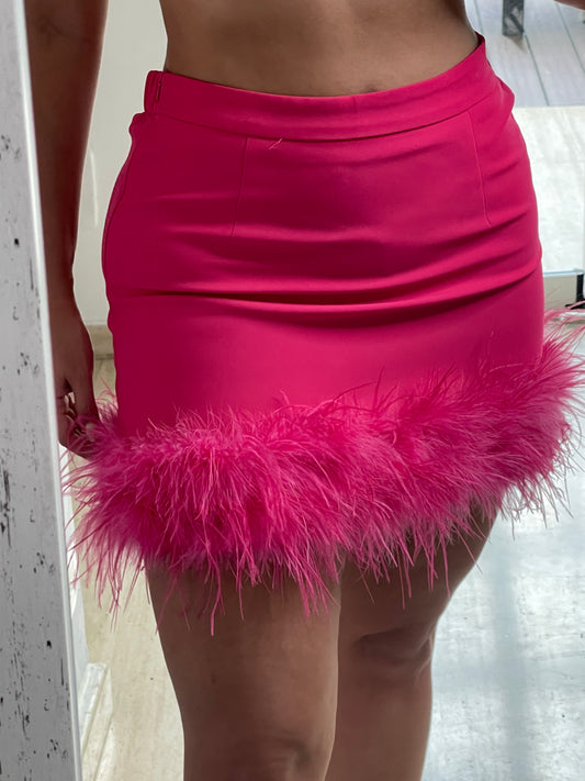 Falda | Skirt Night Out Plumas