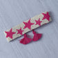 Brazalete | Estrellas rosadas