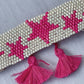 Brazalete | Estrellas rosadas