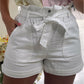 Short | Jean con cinturón
