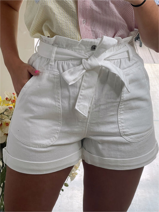 Short | Jean con cinturón